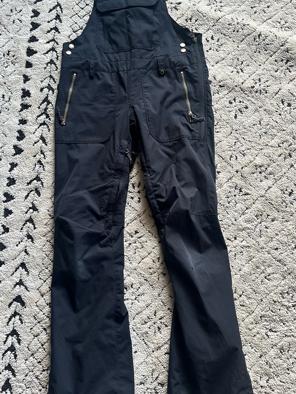 686 Women's Black Ski Bib Overalls